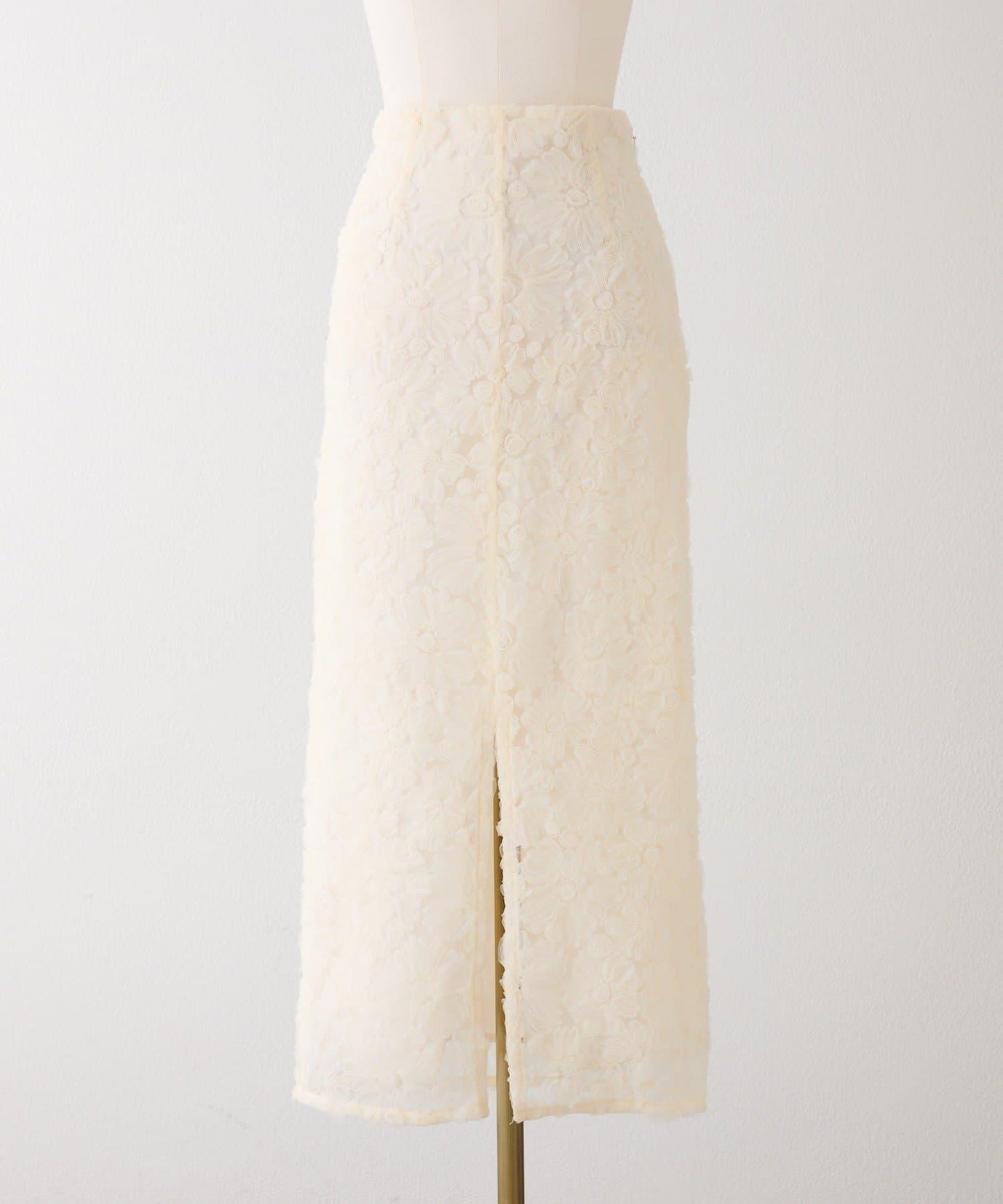 可成套 後繫帶開叉 修身 半身裙