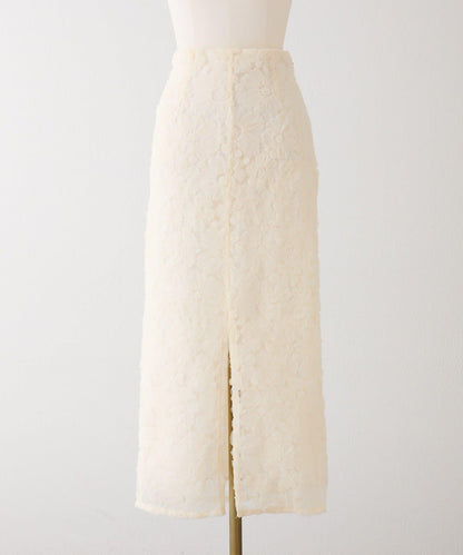 可成套 後繫帶開叉 修身 半身裙