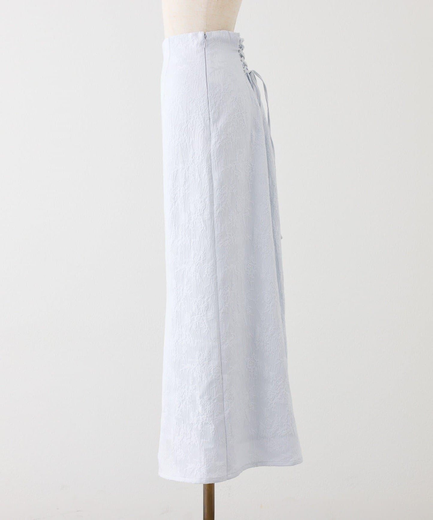 可成套 後繫帶開叉 修身 半身裙