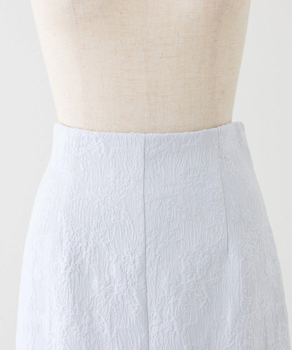 可成套 後繫帶開叉 修身 半身裙