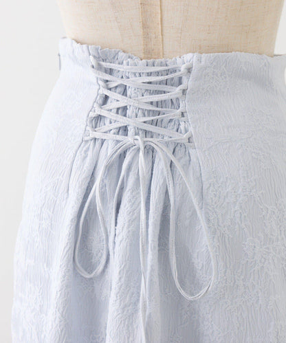 可成套 後繫帶開叉 修身 半身裙