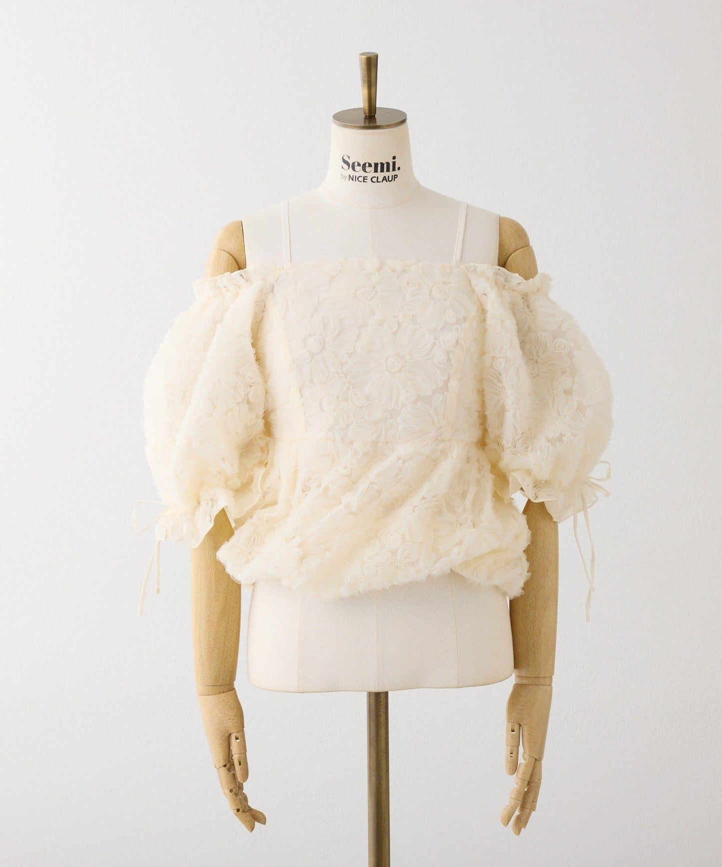 可成套搭配 泡泡袖 女襯衫