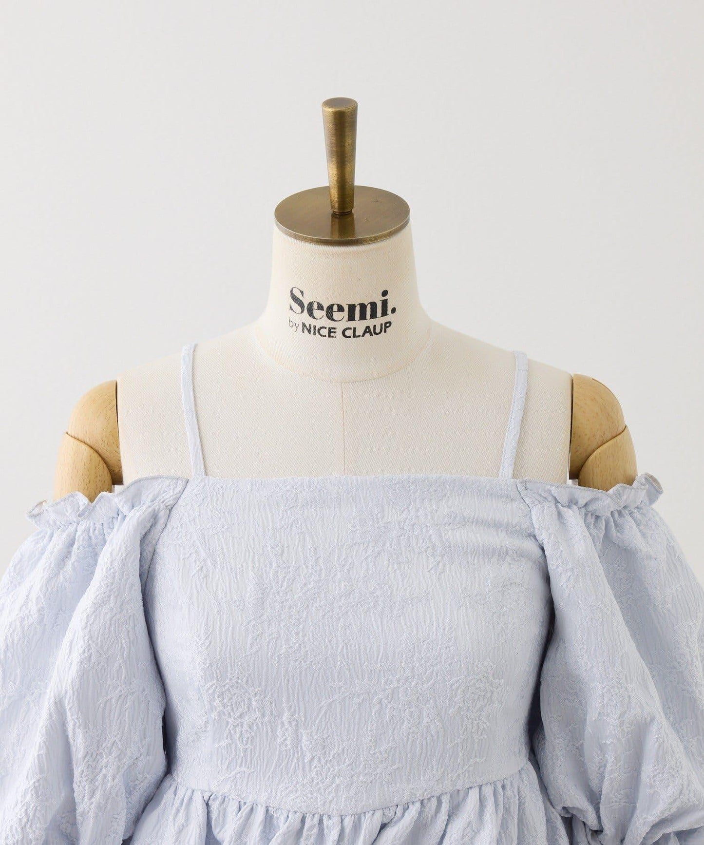 可成套搭配 泡泡袖 女襯衫