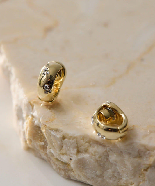 閃亮磁吸耳夾耳環