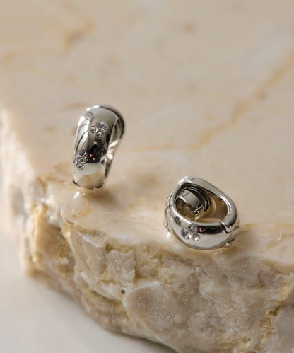 閃亮磁吸耳夾耳環