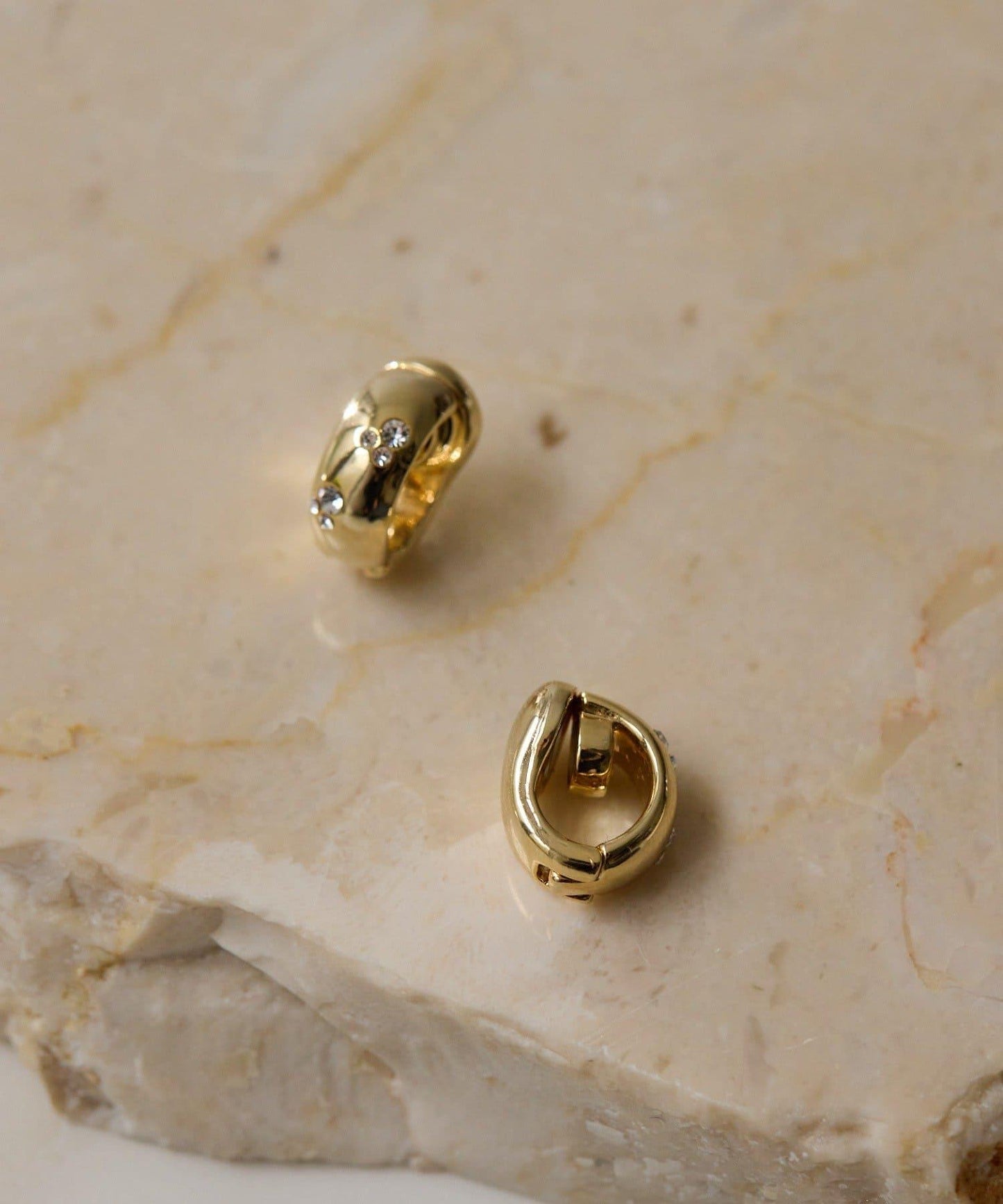 閃亮磁吸耳夾耳環