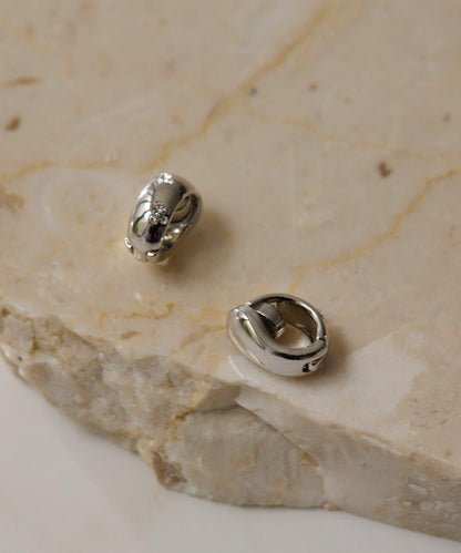 閃亮磁吸耳夾耳環