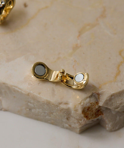 閃亮磁吸耳夾耳環