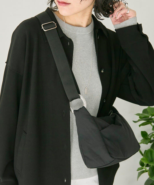 防潑水 輕量260g 圓環肩帶 單肩包