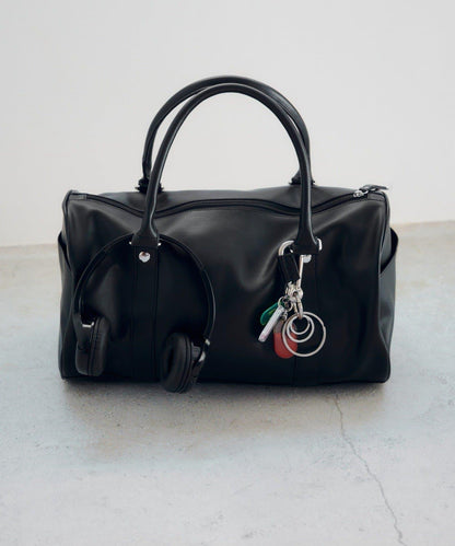 可收納500ml飲料瓶 鉚釘 波士頓包