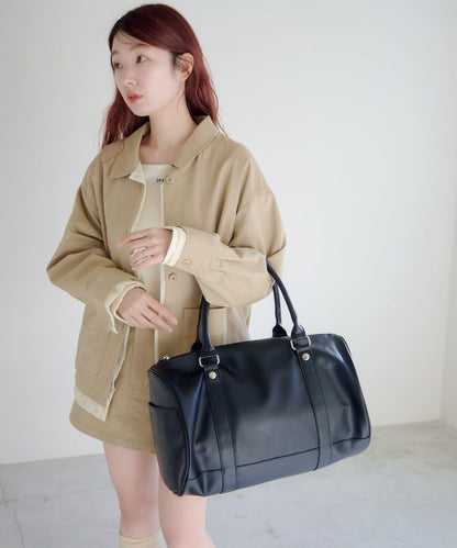 大容量 鉚釘設計 大號波士頓包