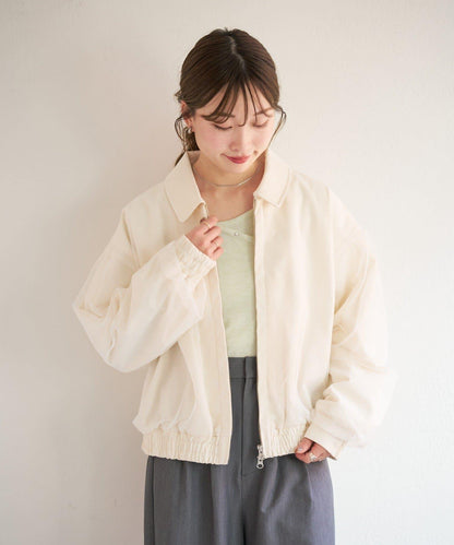 B 網紗層次拼接 夾克