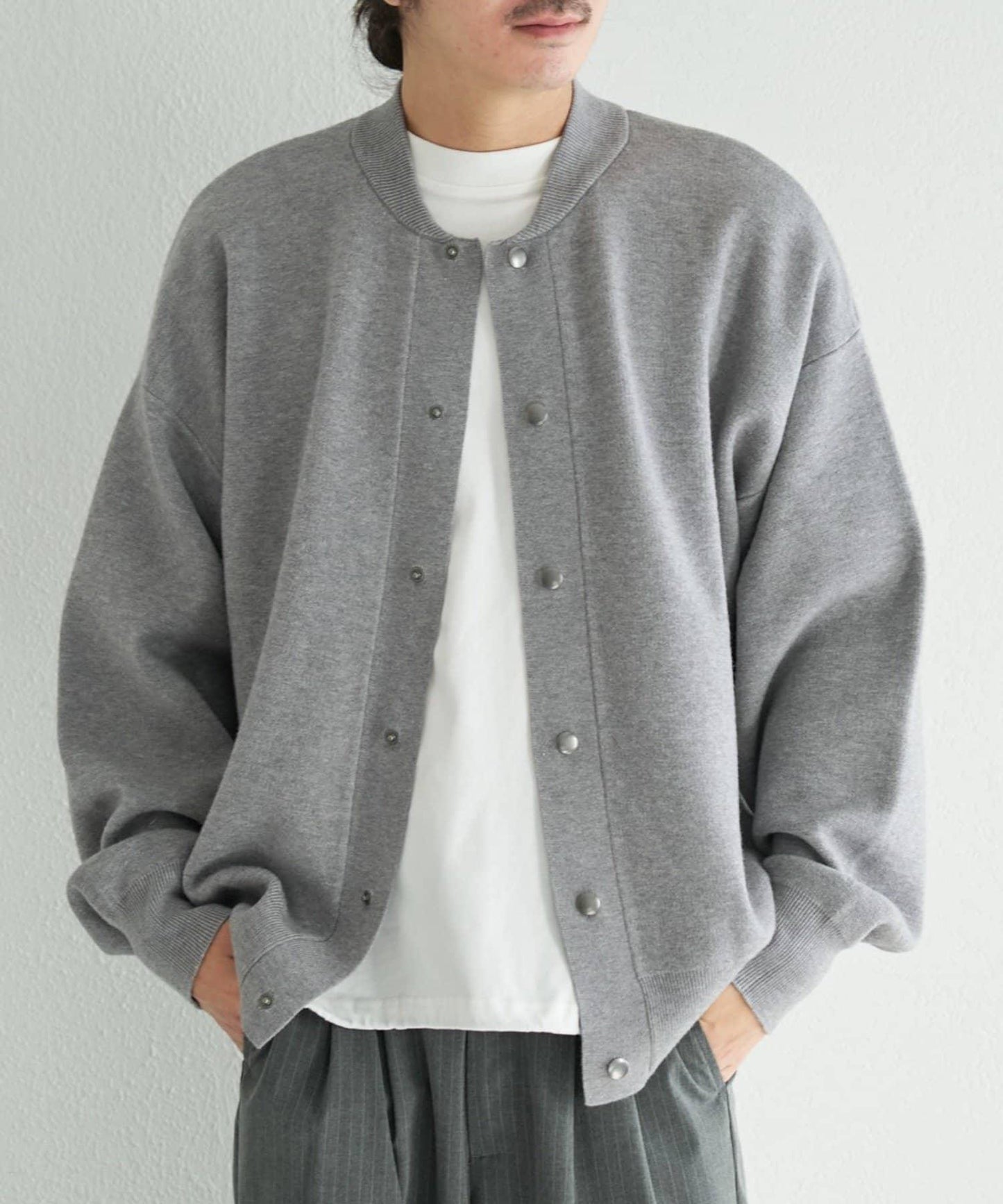 BM 衛衣風針織開衫