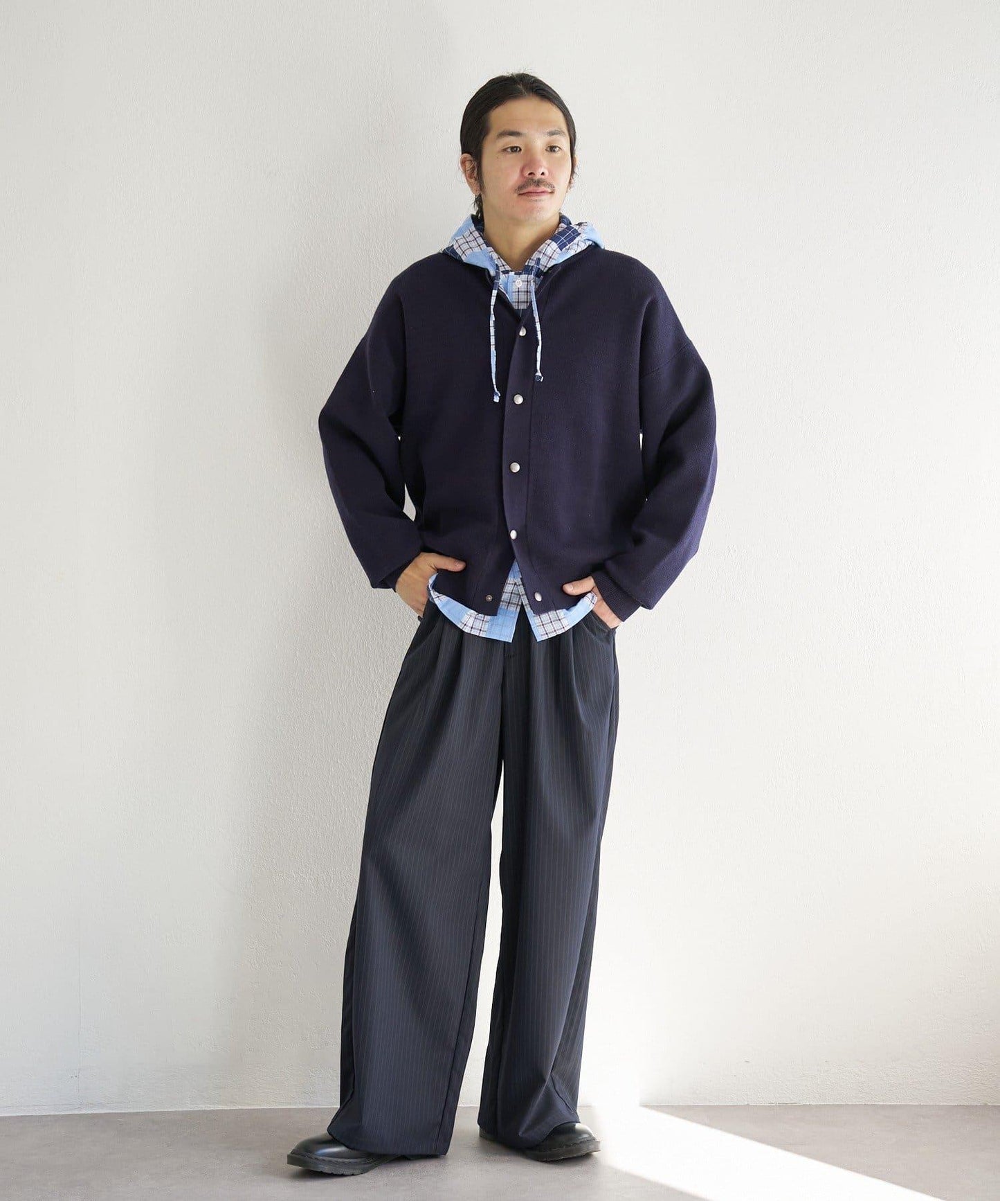 BM 衛衣風針織開衫