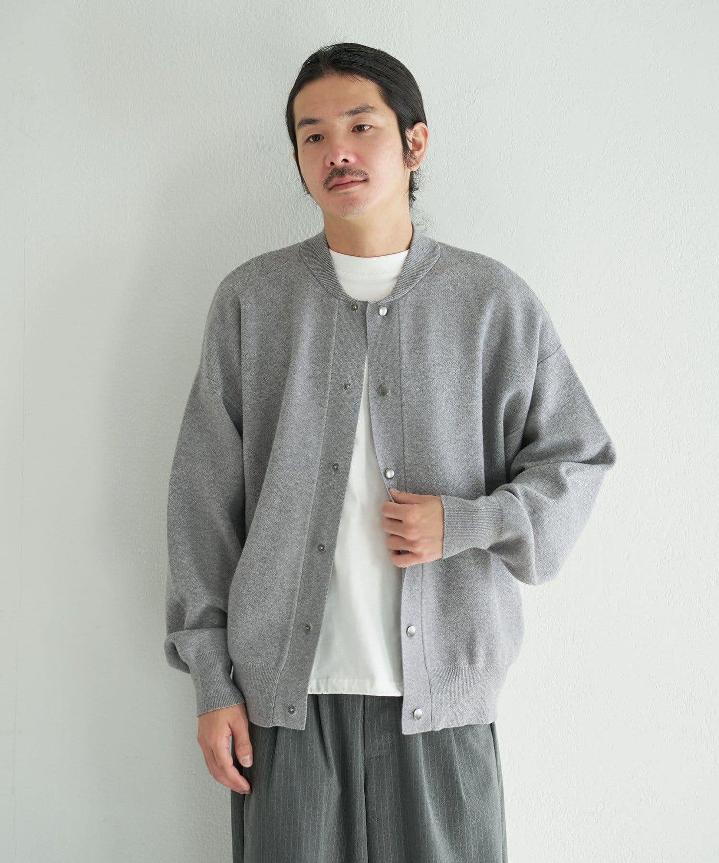 BM 衛衣風針織開衫