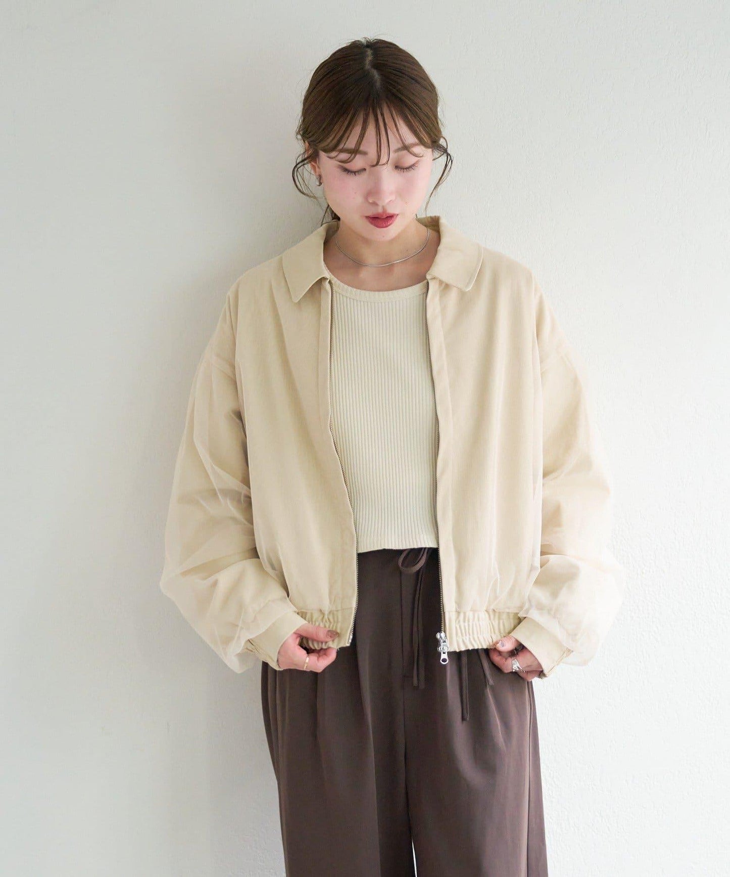 B 薄紗疊層設計 夾克