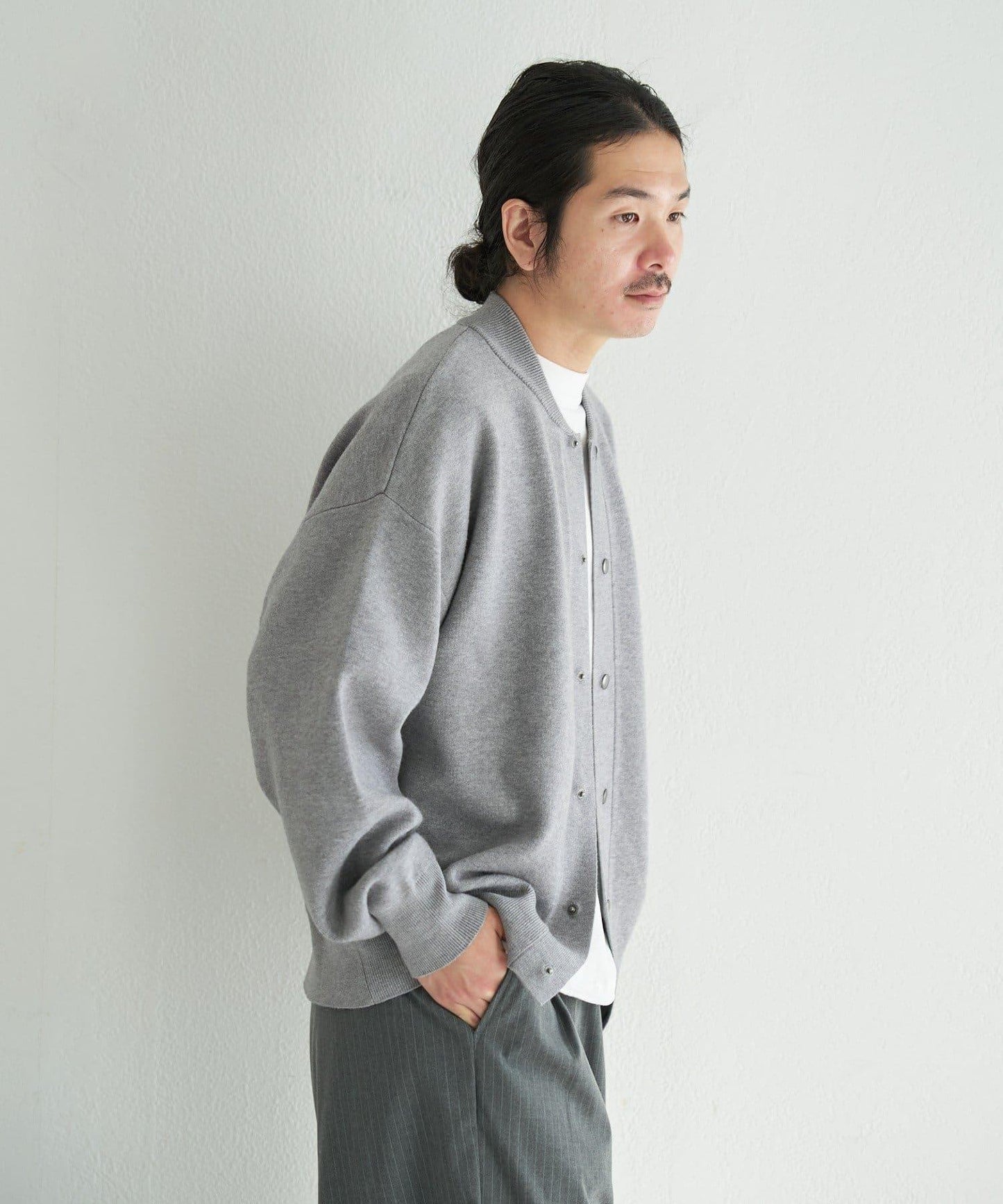 BM 衛衣風針織開衫