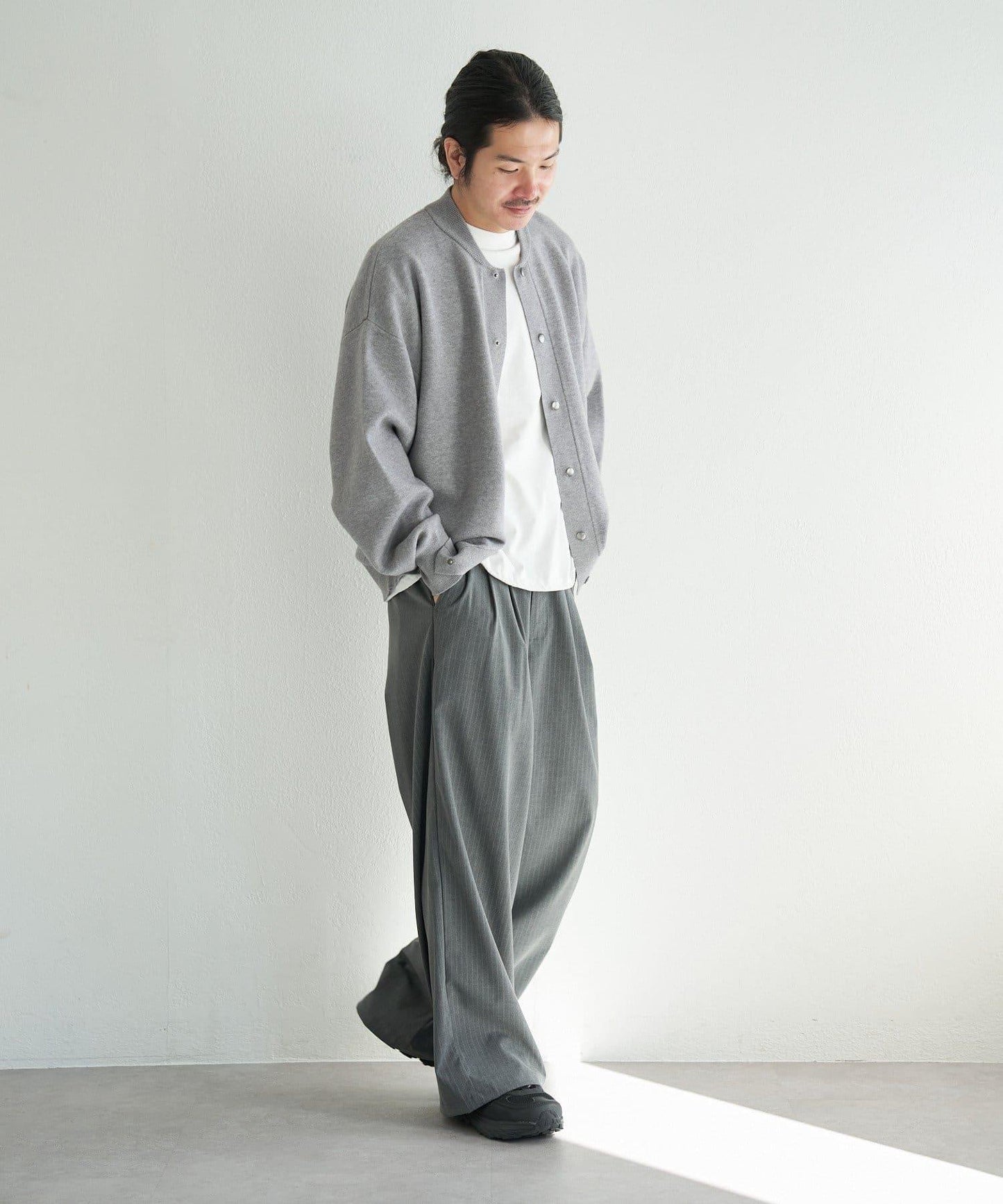 BM 衛衣風針織開衫