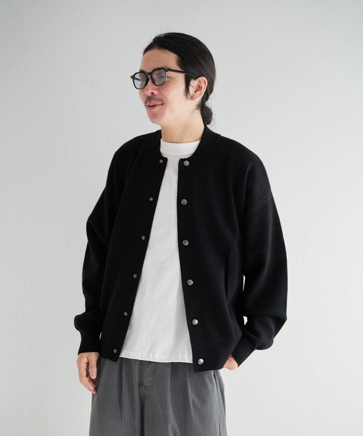 BM 衛衣風針織開衫