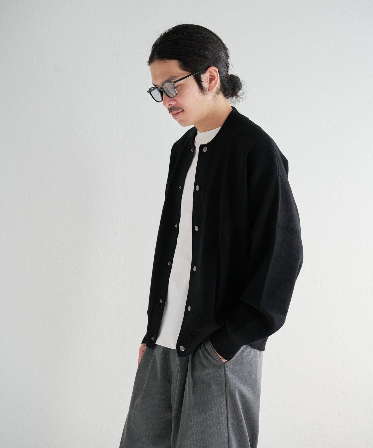 BM 衛衣風針織開衫