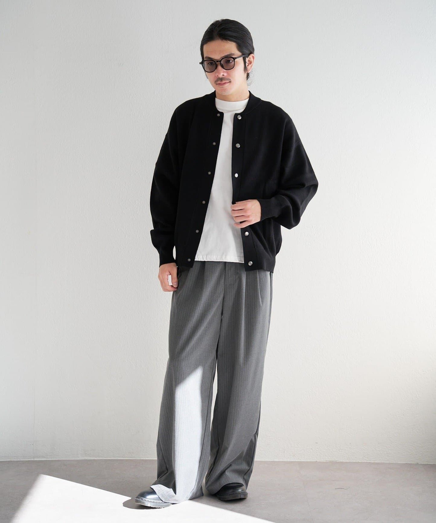 BM 衛衣風針織開衫