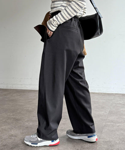 弧形版型 休閒西褲