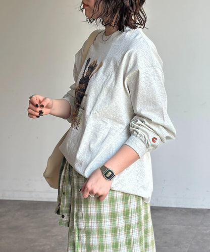 動物圖案 長袖T恤