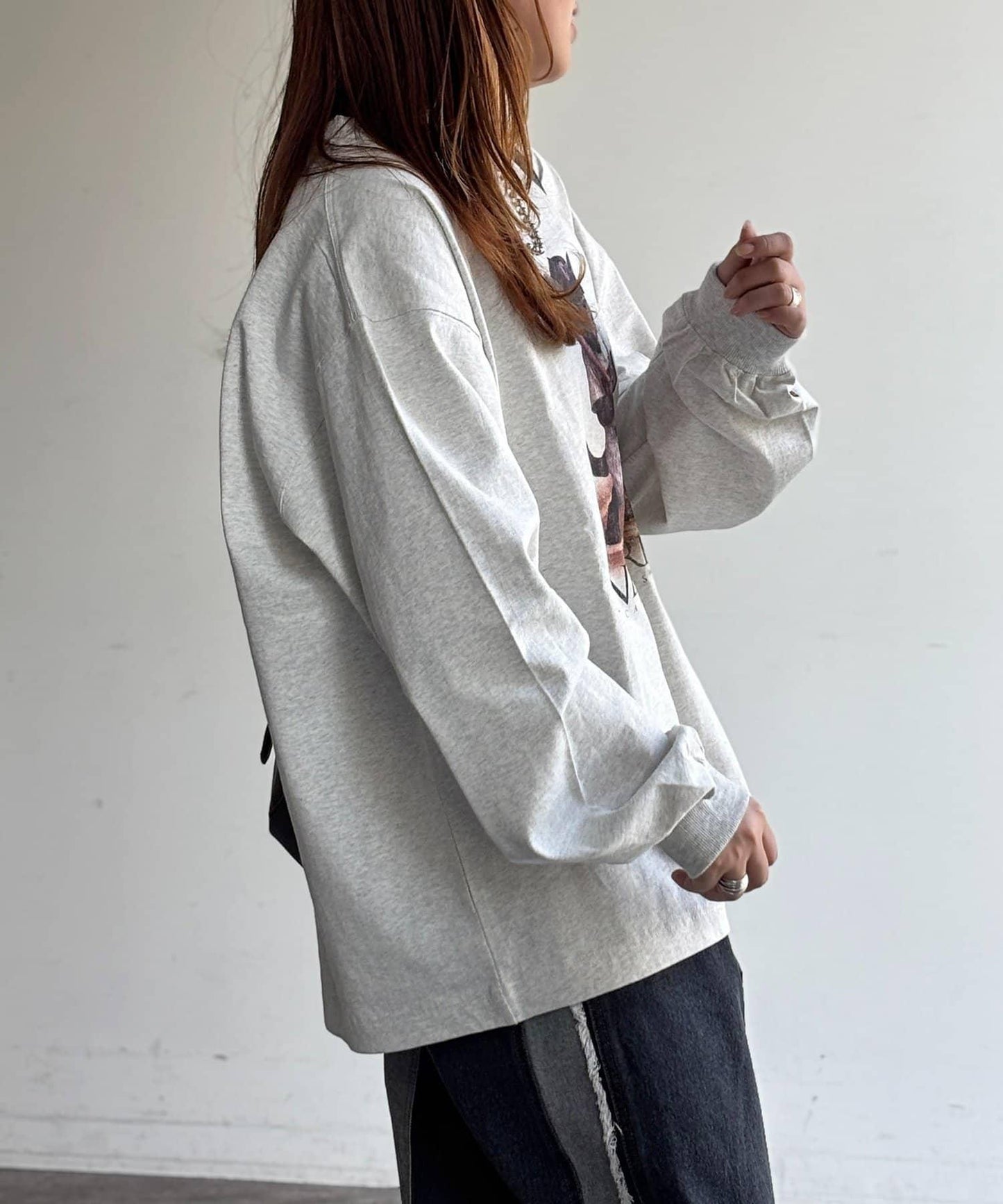 動物圖案 長袖T恤