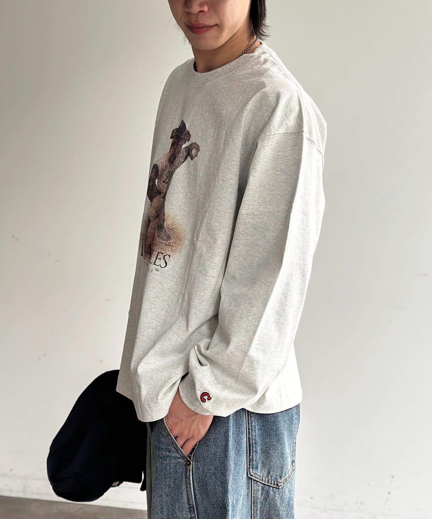 動物圖案 長袖T恤