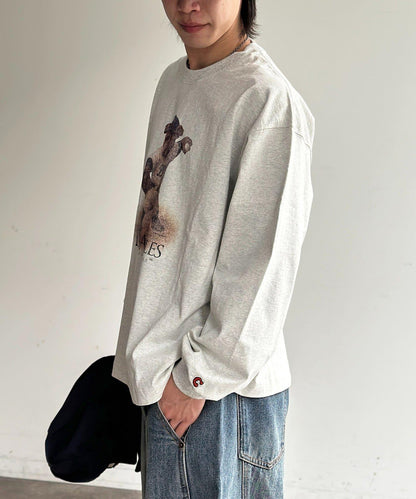 動物圖案 長袖T恤