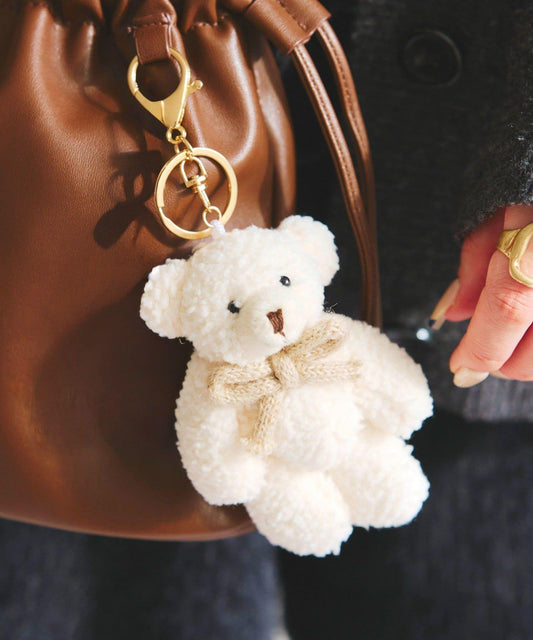 蝴蝶結小熊掛件