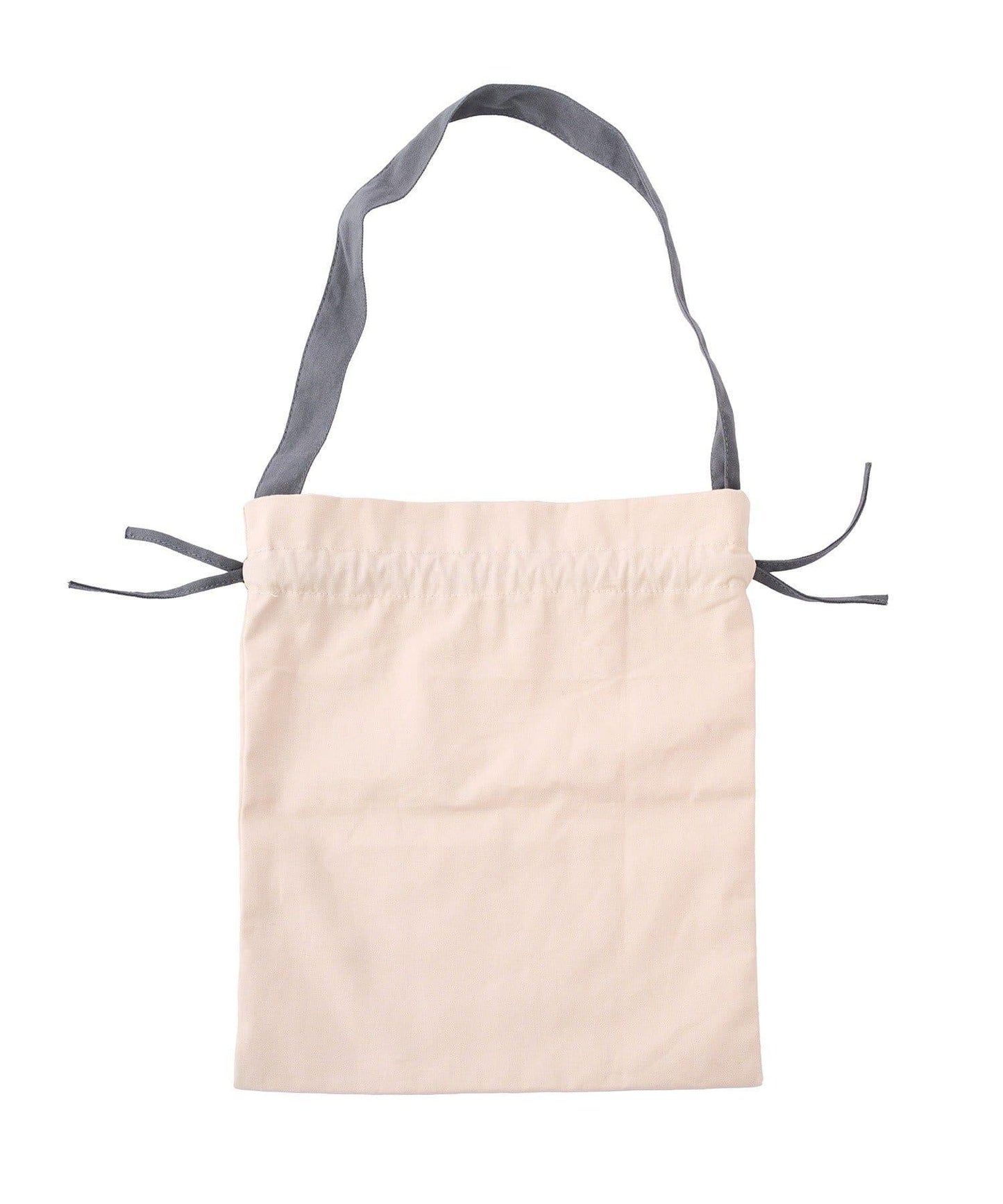 雙色束口托特包