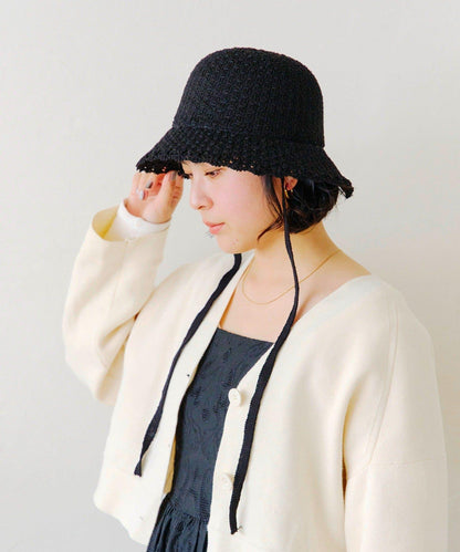 蕾絲編織漁夫帽