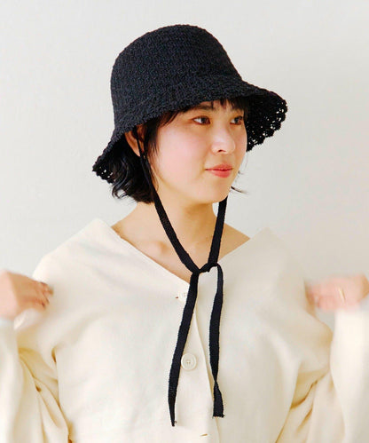 蕾絲編織漁夫帽