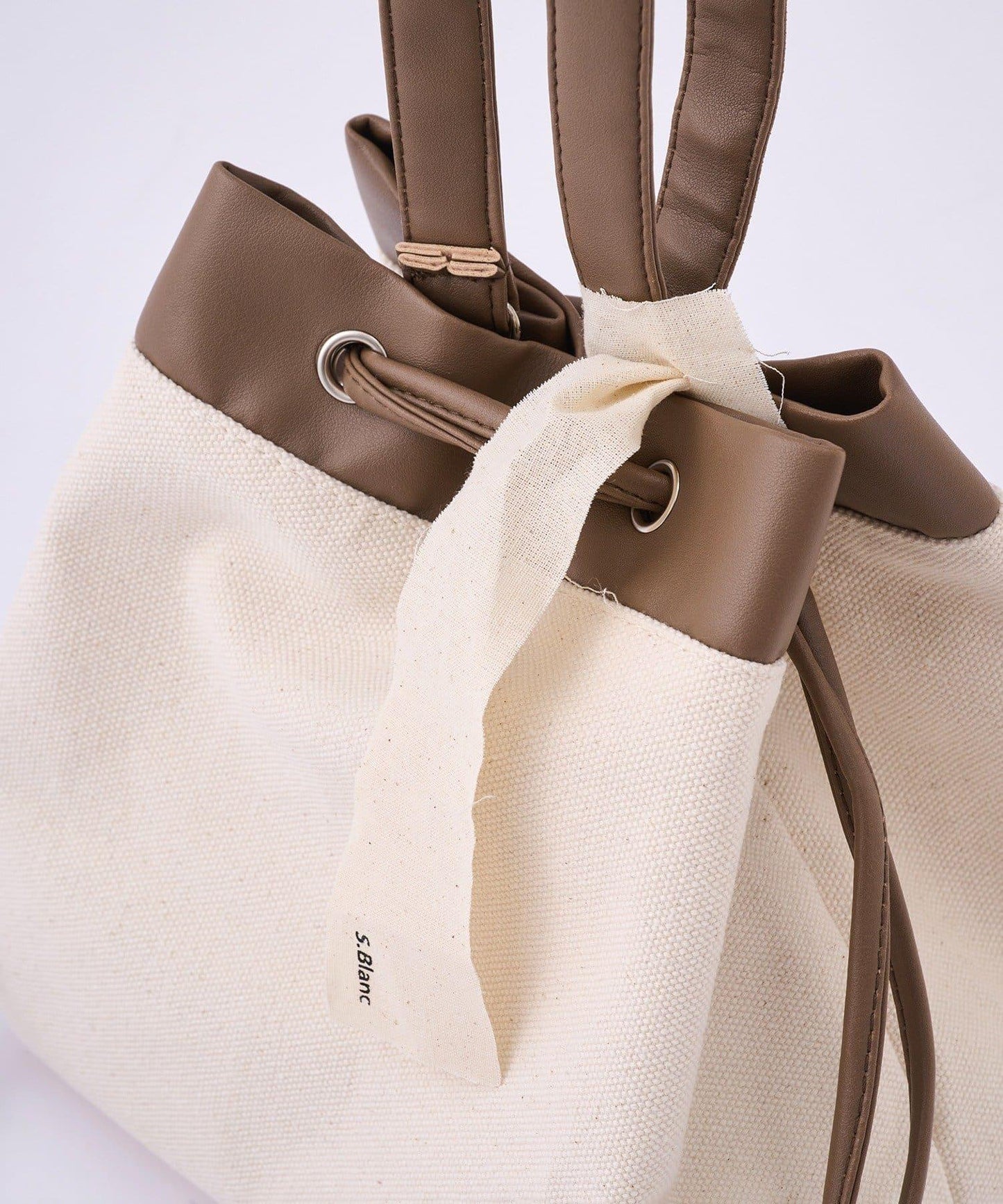 3way束口設計 Drawstring Bag_071 束口包 S.blanc