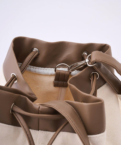 3way束口設計 Drawstring Bag_071 束口包 S.blanc