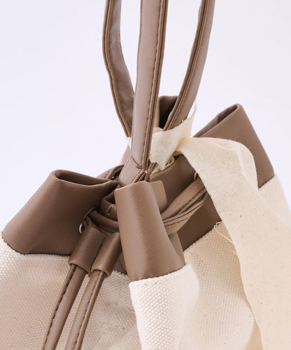 3way束口設計 Drawstring Bag_071 束口包 S.blanc