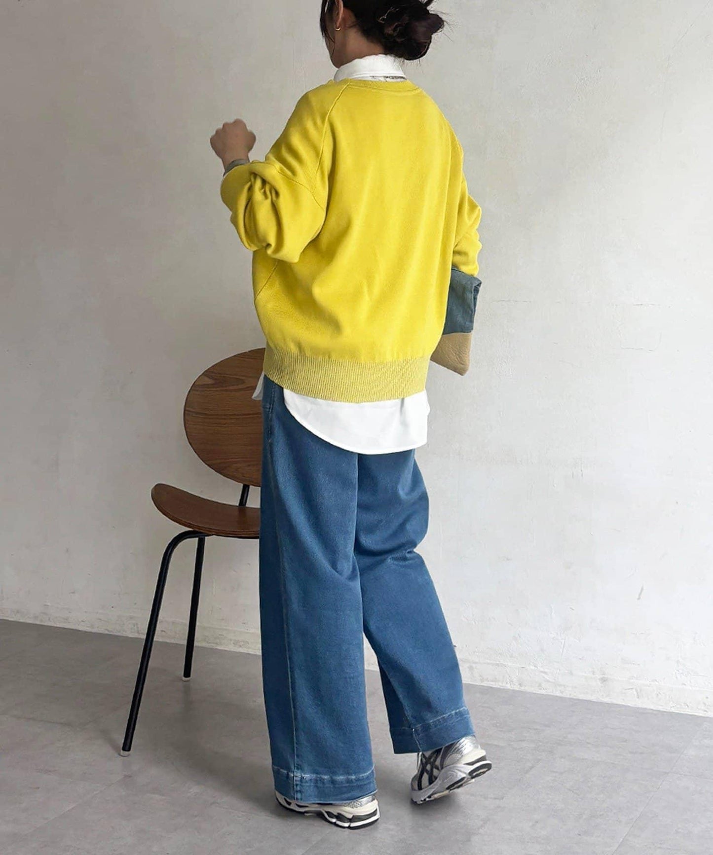 疊穿設計 針織套頭衫