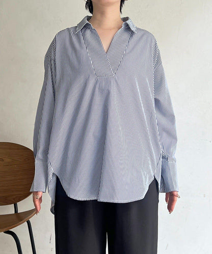 疊穿設計 針織套頭衫