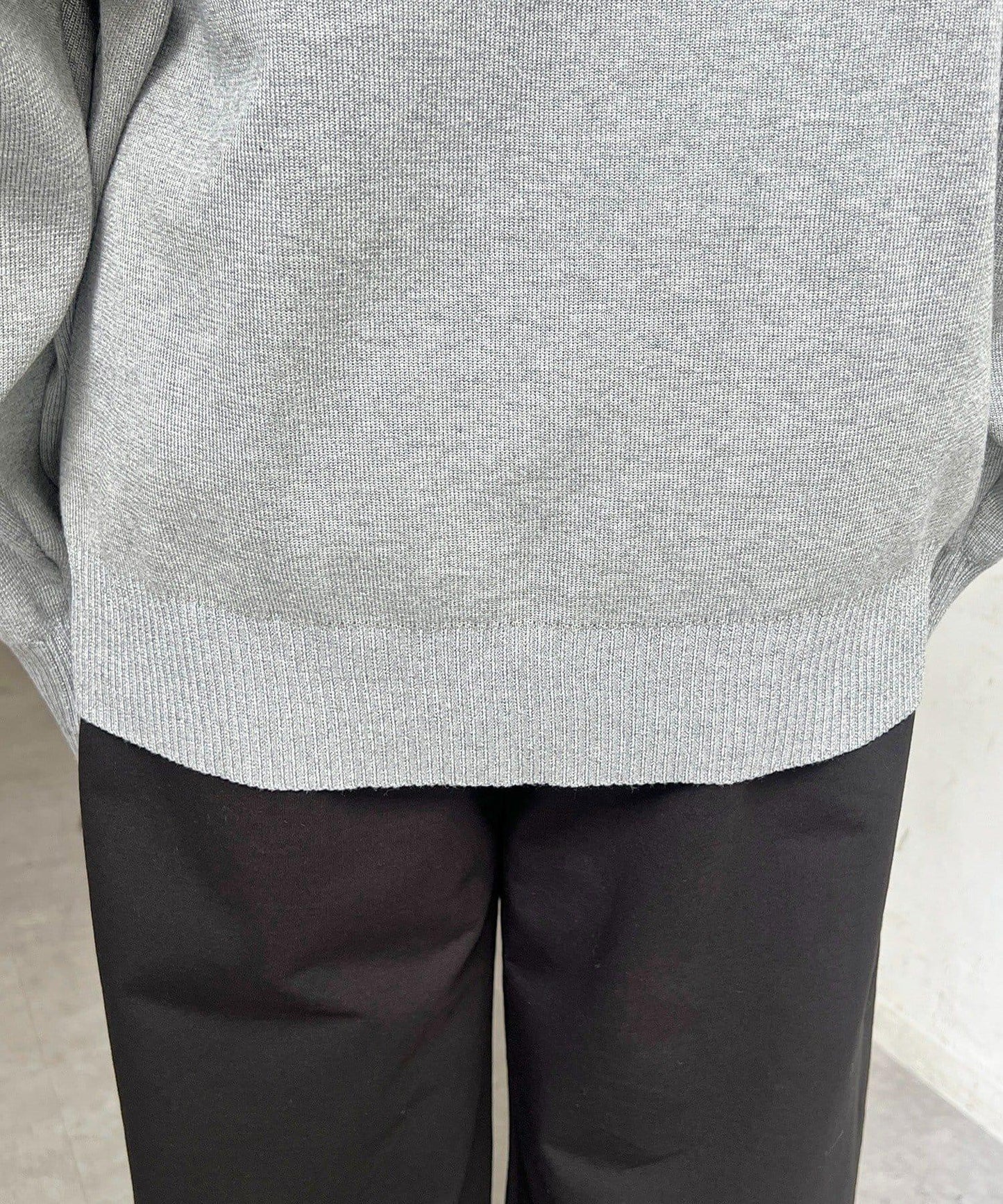 疊穿設計 針織套頭衫