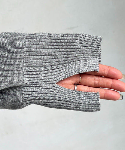 疊穿設計 針織套頭衫