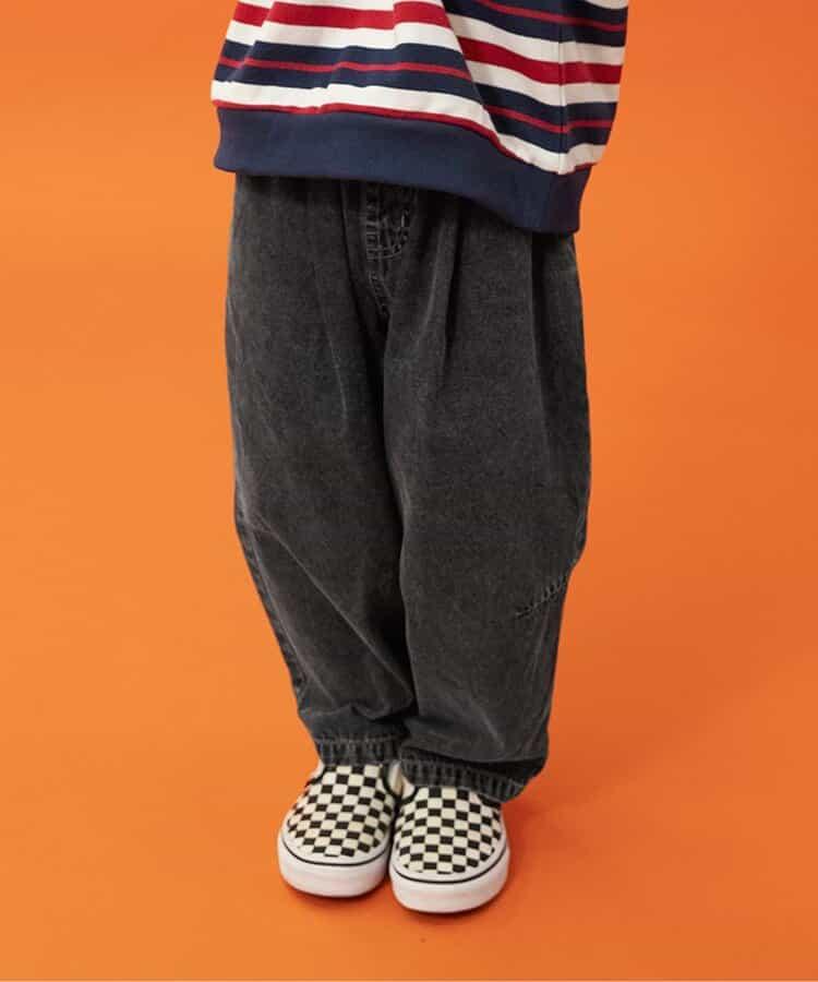 闊腿褶襉長褲（十分丈）