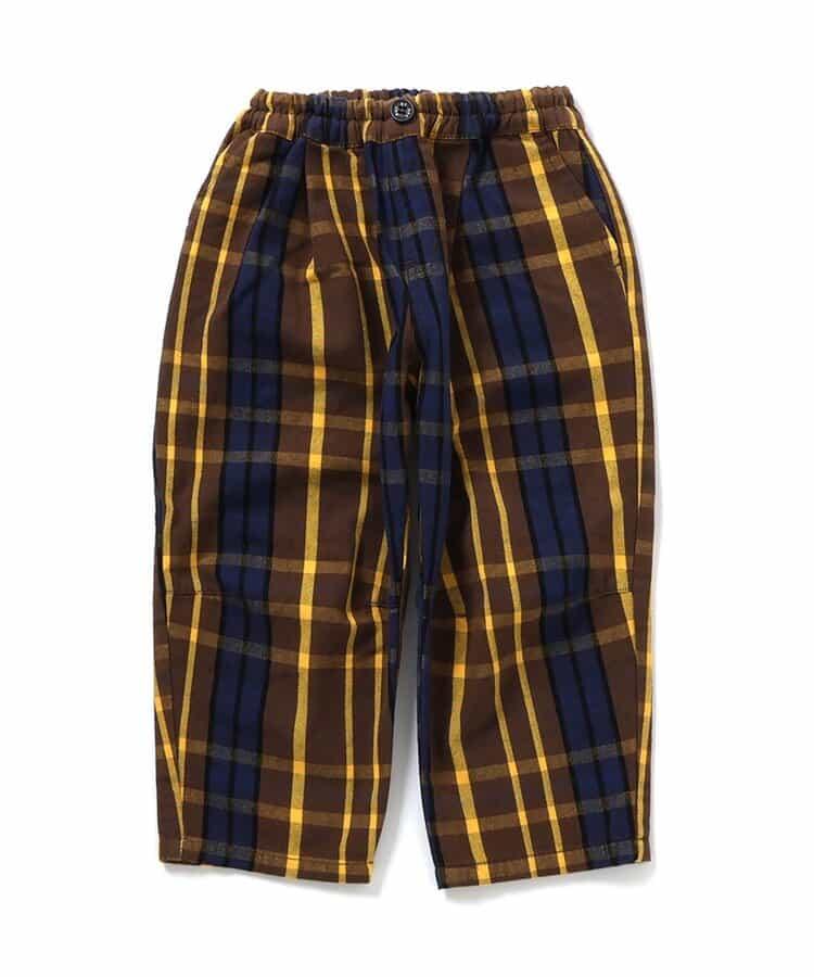 闊腿褶襉長褲（十分丈）