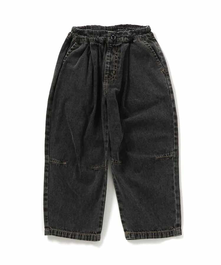 闊腿褶襉長褲（十分丈）