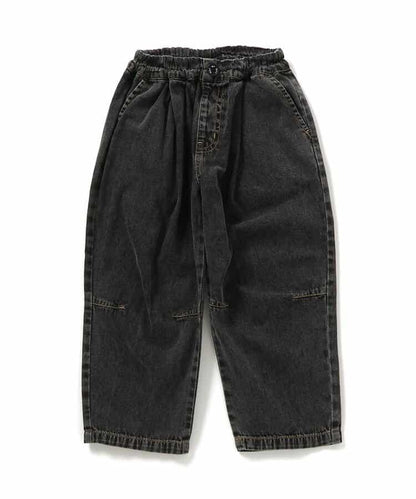 闊腿褶襉長褲（十分丈）