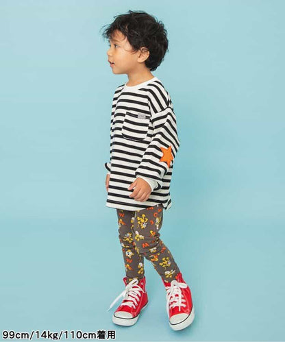 護肘補丁設計 長袖T恤