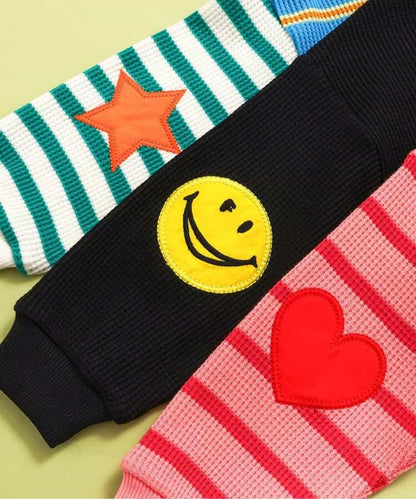 護肘補丁設計 長袖T恤