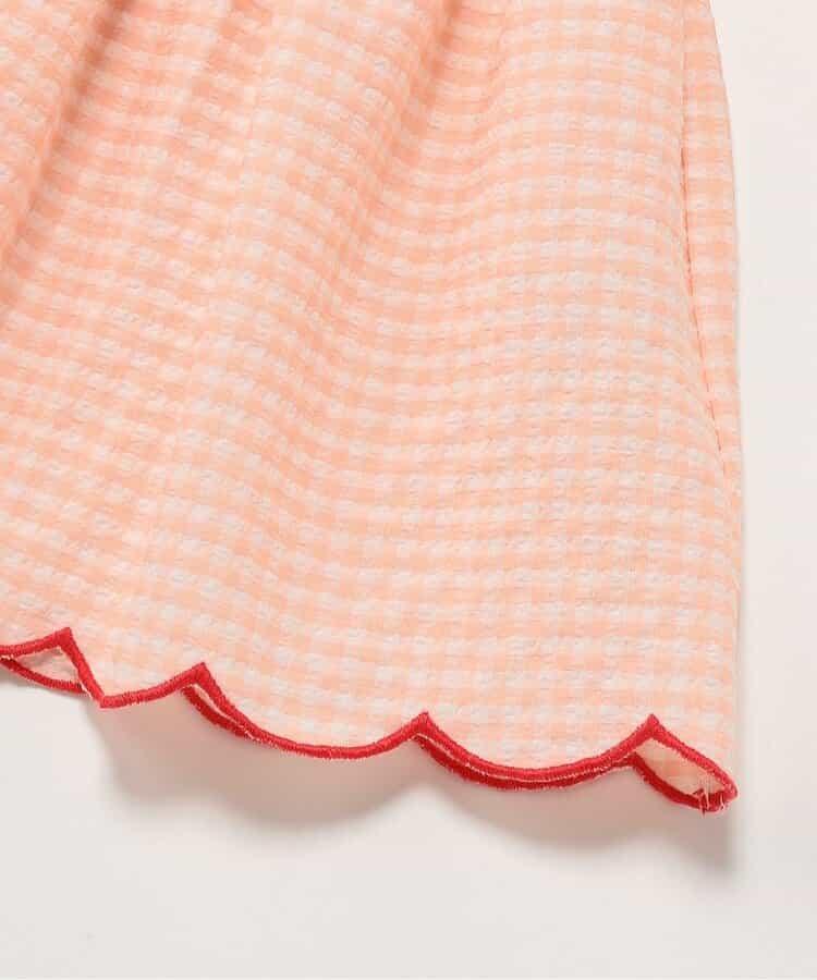 心形抽褶設計 長款襯衫