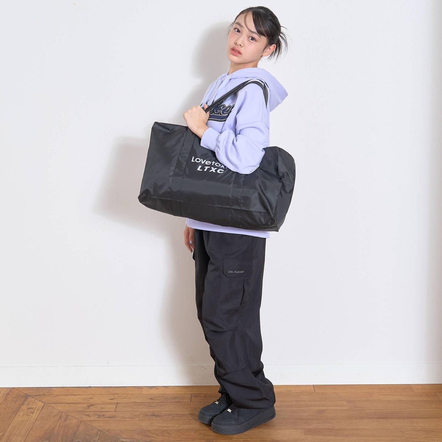 Logo印花連帽衛衣