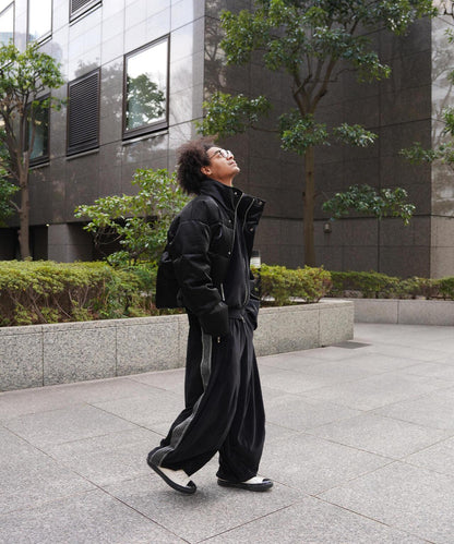 NEEDLES LHP EXCLUSIVE TRACK JACKET C/PE VELOUR BLACK款 運動夾克